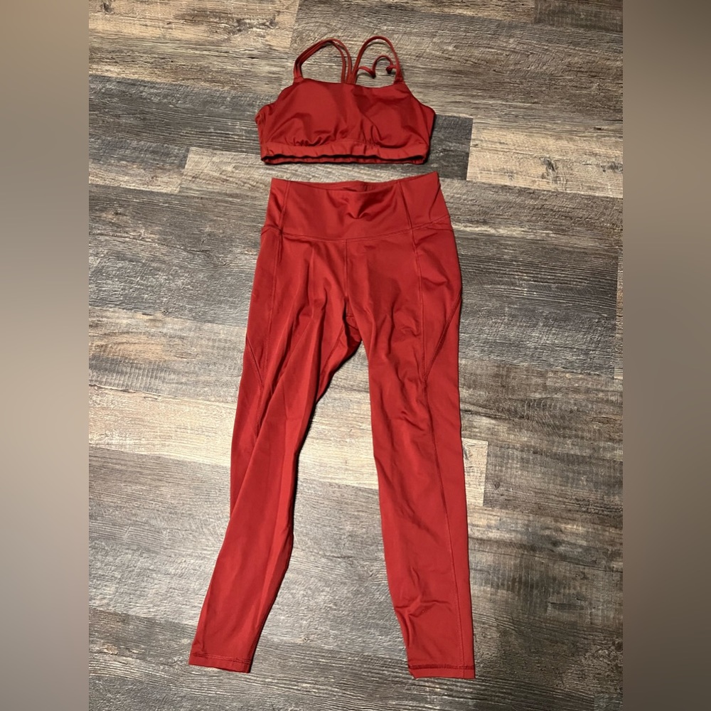 Red Workout Set